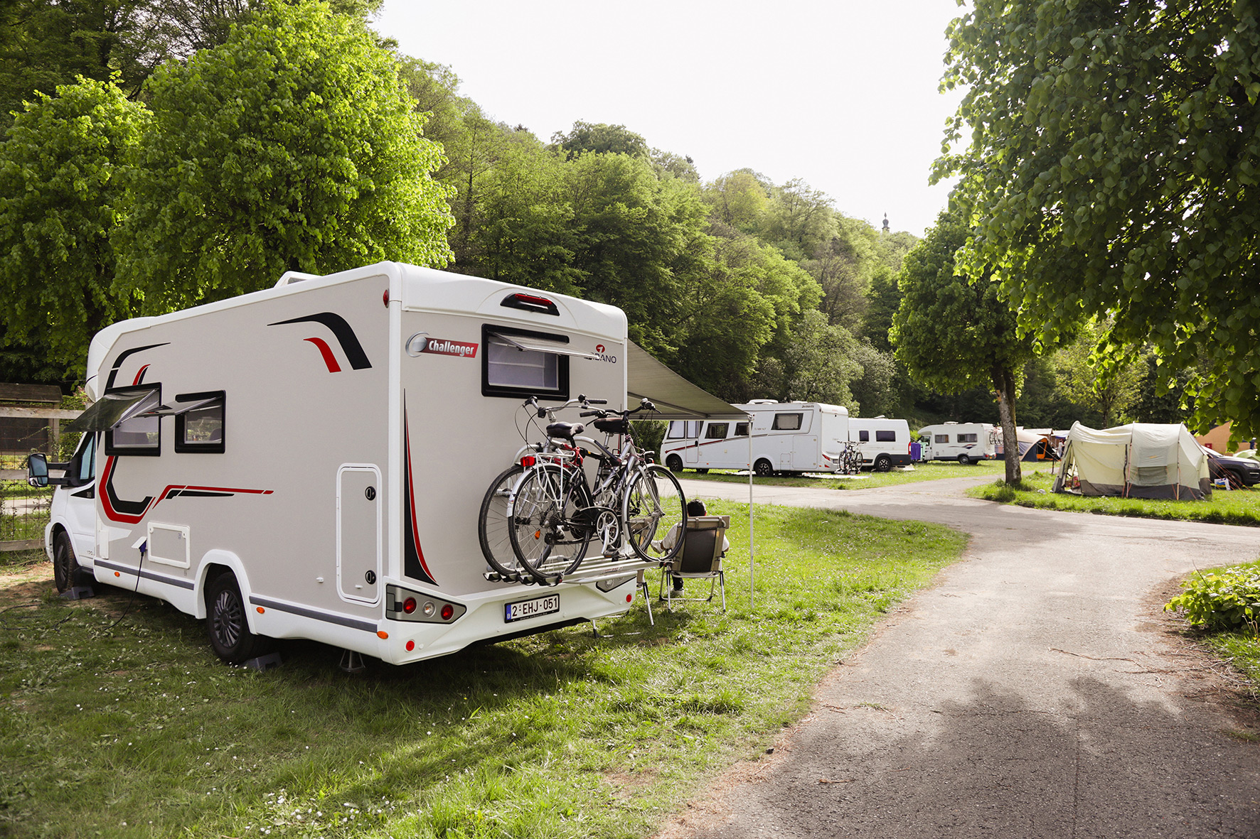 Camperplaats in de Gaume, Camping Le Florenville