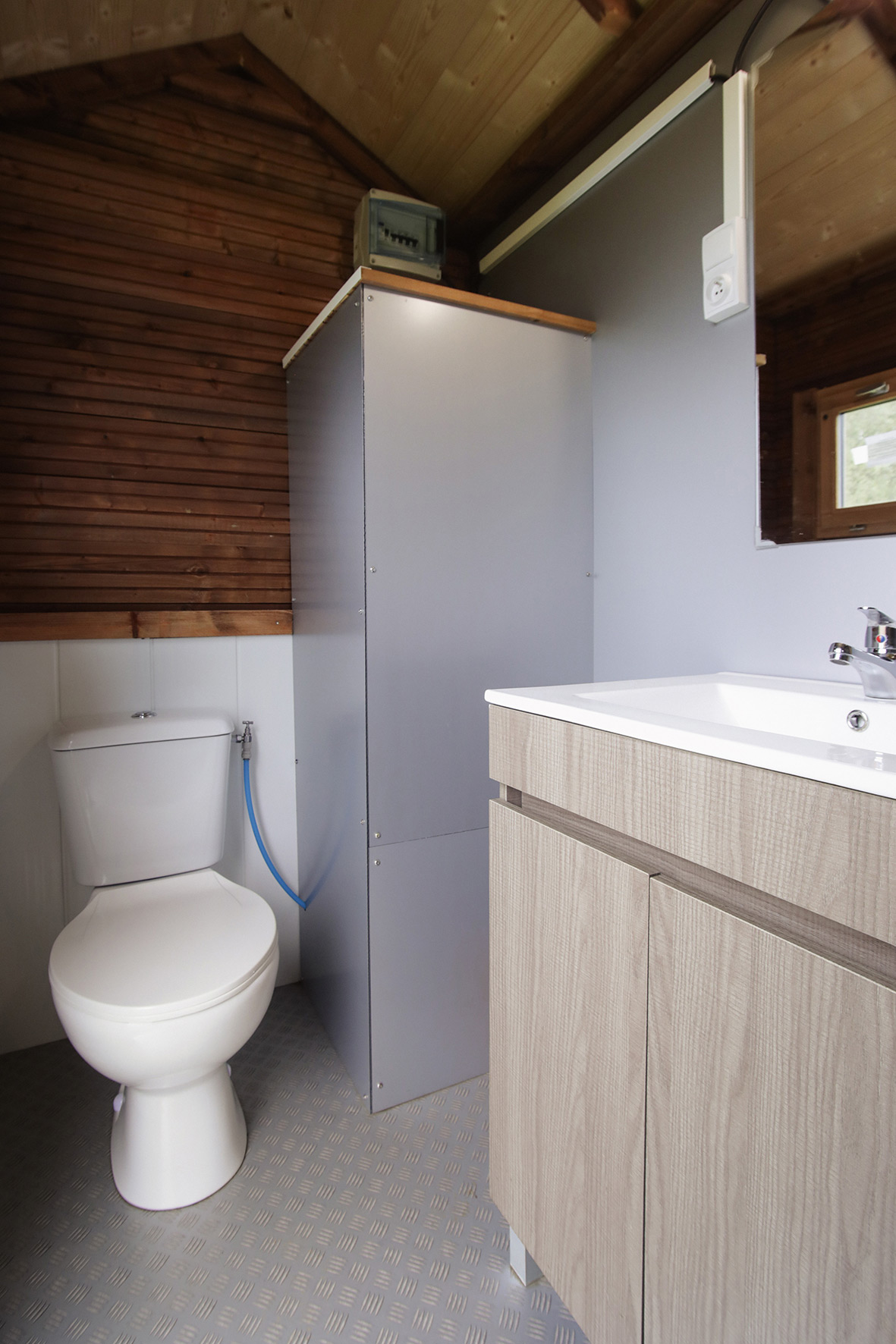 Private toilet in the Freecamp