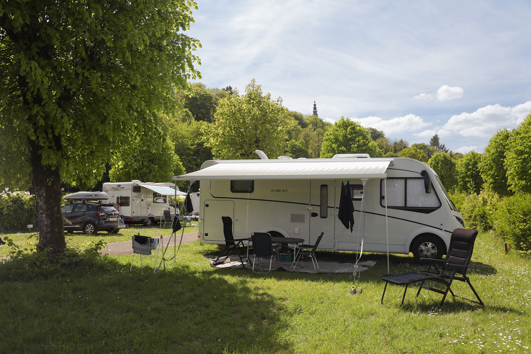 Camperplaats in de Gaume, Camping Le Florenville