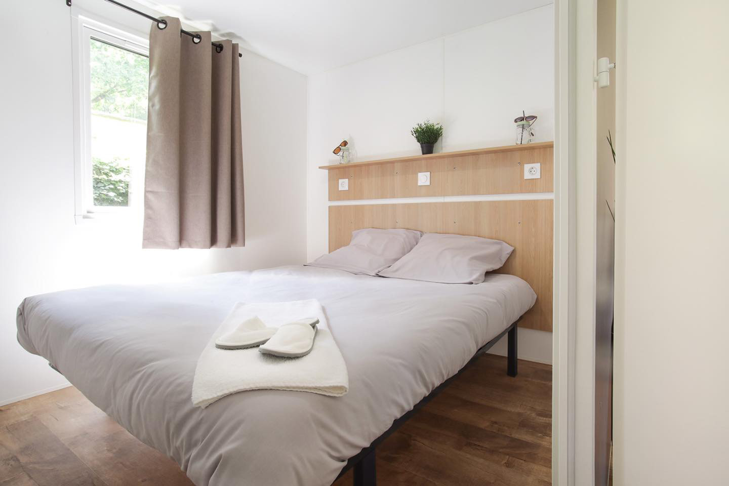 The master bedroom