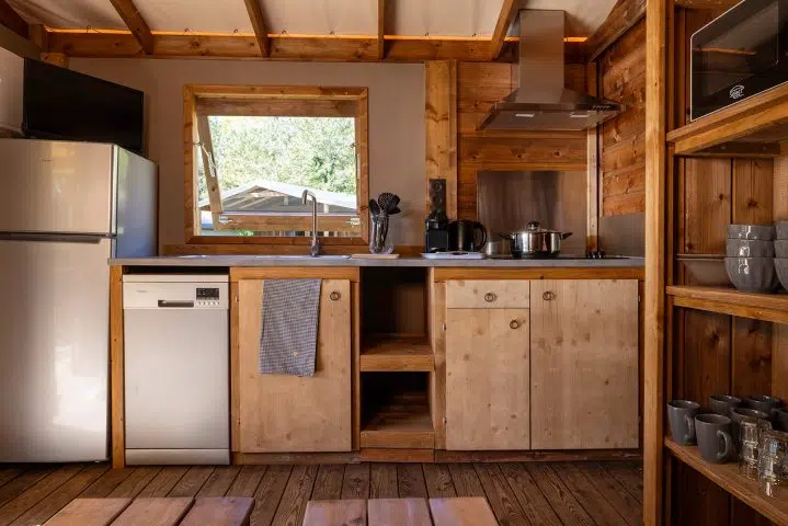 Chalet-Glamping-cuisine