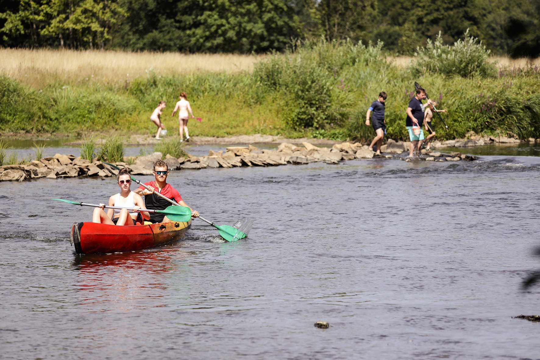 Emplacement camping au bord de la Semois, Camping Le Florenville