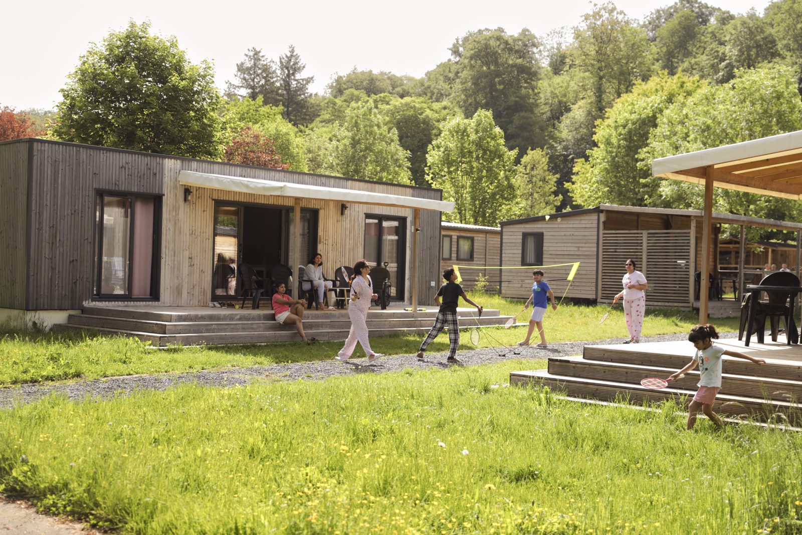 Lodge Family, Suite of PMR op Camping Le Florenville, Gaume