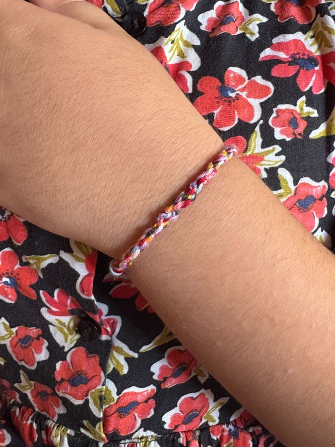 Bracelet fait main, souvenir à vie