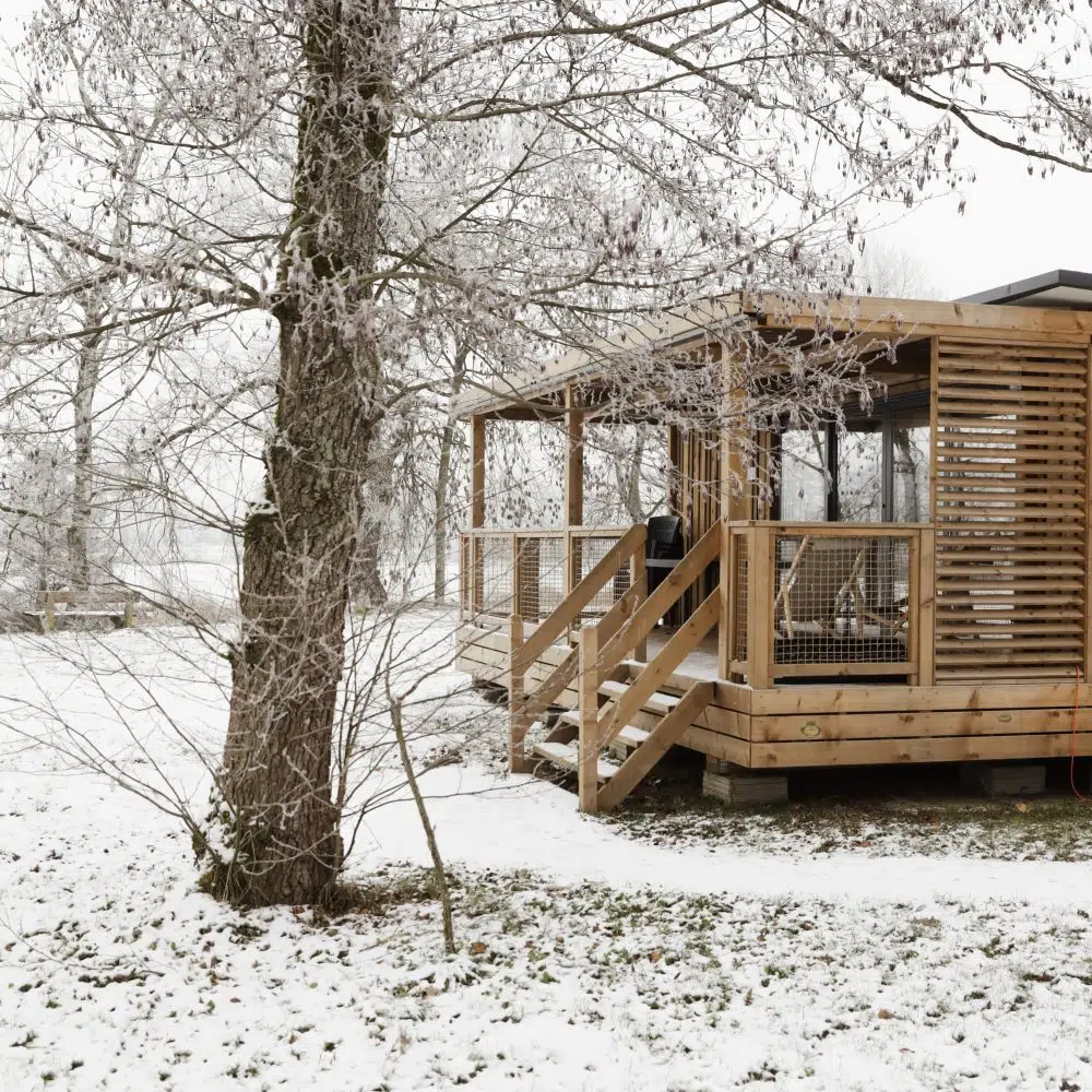 hiver-neige-lodge-arbre-givre-camping-florenville